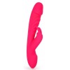 Купить Ярко-розовый реалистичный вибратор-кролик JRX - 25 см. код товара: 2035-6/Арт.235040. Секс-шоп в СПб - EROTICOASIS | Интим товары для взрослых 