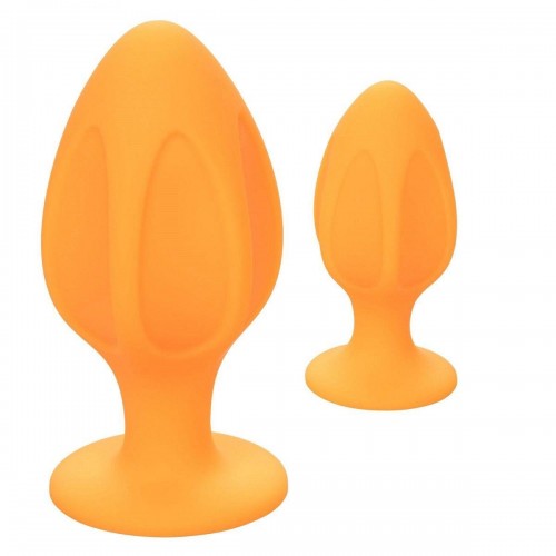 Купить Набор из двух оранжевых анальных пробок Cheeky код товара: SE-0440-40-3/Арт.235353. Секс-шоп в СПб - EROTICOASIS | Интим товары для взрослых 