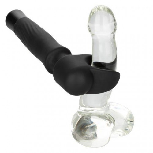 Фото товара: Черный вибромастурбатор Masturwand Vibrating Stroker, код товара: SE-0857-25-3/Арт.235358, номер 4