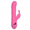Купить Розовый вибратор-кролик с волновым движением ствола Santa Barbara Surfer - 24 см. код товара: SE-4350-65-3/Арт.235365. Секс-шоп в СПб - EROTICOASIS | Интим товары для взрослых 