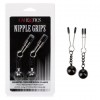 Фото товара: Утяжеленные зажимы-прищепки для сосков Nipple Grips Weighted Tweezer Nipple Clamps, код товара: SE-2551-10-2 / Арт.235375, номер 1