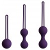 Купить Набор из 3 фиолетовых вагинальных шариков Kegel Training Set код товара: J1306/Арт.235436. Секс-шоп в СПб - EROTICOASIS | Интим товары для взрослых 