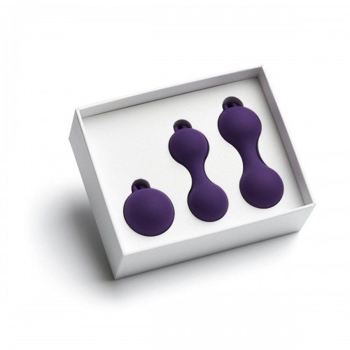 Фото товара: Набор из 3 фиолетовых вагинальных шариков Kegel Training Set, код товара: J1306/Арт.235436, номер 3