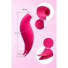 Фото товара: Ярко-розовый многофункциональный стимулятор клитора Blossy, код товара: 782033/Арт.236501, номер 9