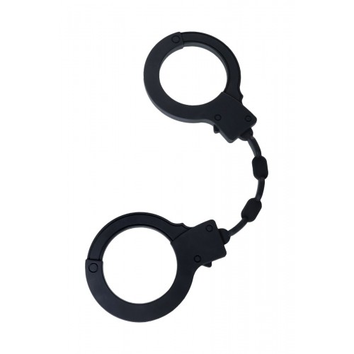 Купить Черные силиконовые наручники  Штучки-дрючки код товара: 690062/Арт.236782. Онлайн секс-шоп в СПб - EroticOasis 