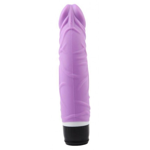 Фото товара: Фиолетовый вибратор-реалистик Thick Realistic Dildo - 19,5 см., код товара: CN-101834621/Арт.236814, номер 2