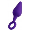 Купить Фиолетовая анальная втулка с ограничительным колечком - 11,5 см. код товара: 690025/Арт.236910. Секс-шоп в СПб - EROTICOASIS | Интим товары для взрослых 