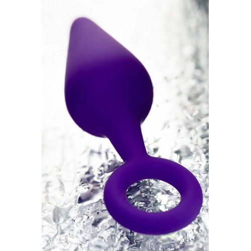 Фото товара: Фиолетовая анальная втулка с ограничительным колечком - 11,5 см., код товара: 690025/Арт.236910, номер 9
