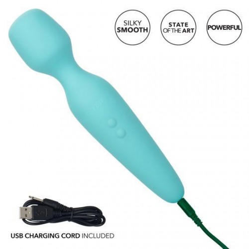 Фото товара: Голубой wand-вибромассажер They-ology Vibrating Intimate Massager, код товара: SE-1338-50-3/Арт.239648, номер 2