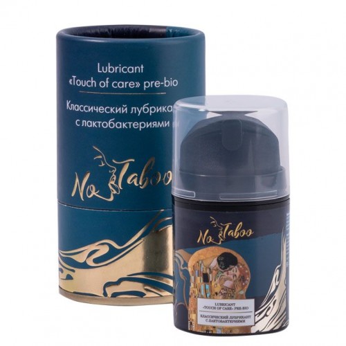 Купить Классический лубрикант с лактобактериями No Taboo Lubricant  Touch of care  Pre-bio - 50 мл. код товара: NT-0010/Арт.239689. Секс-шоп СПб - EROTICOASIS | Интим интернет-магазин для взрослых 