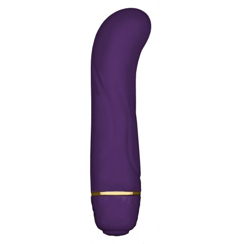 Купить Фиолетовый G-стимулятор с вибрацией Mini G Floral - 10 см. код товара: E27854/Арт.239775. Секс-шоп в СПб - EROTICOASIS | Интим товары для взрослых 