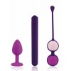 Купить Фиолетовый вибронабор First Vibe Kit код товара: E30979/Арт.239782. Секс-шоп в СПб - EROTICOASIS | Интим товары для взрослых 
