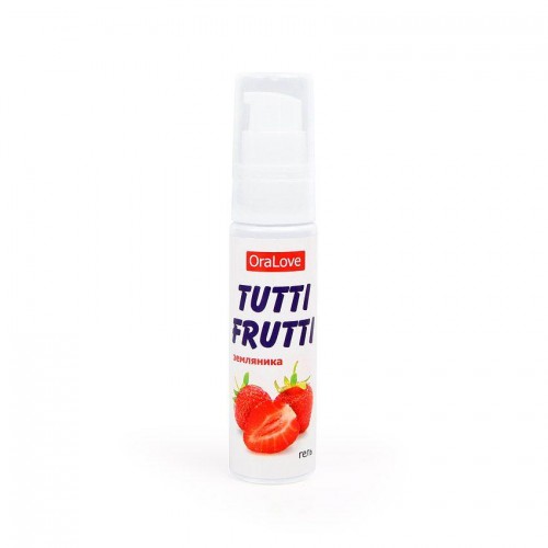 Фото товара: Гель-смазка Tutti-Frutti с земляничным вкусом - 30 гр., код товара: LB-30002/Арт.37756, номер 5
