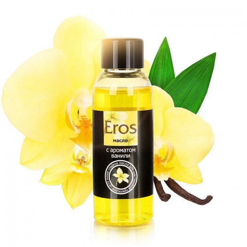 Фото товара: Массажное масло Eros sweet с ароматом ванили - 50 мл., код товара: LB-13009/Арт.37777, номер 2