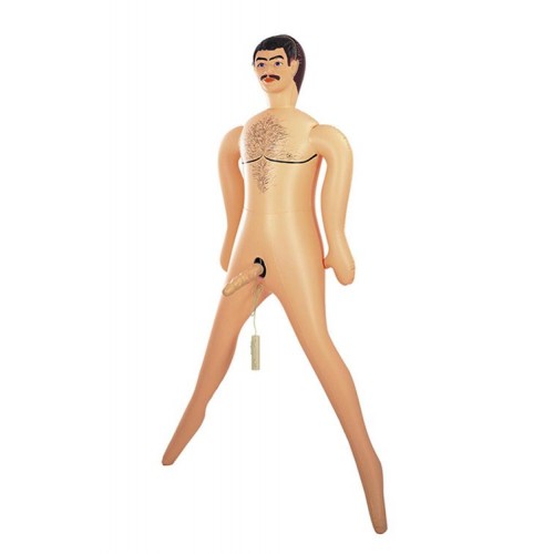 Фото товара: Надувная секс-кукла Big John с виброфаллосом, код товара: 120039/Арт.38491, номер 1