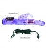 Фото товара: Фиолетовый вибратор-кролик с функцией ротации - 21,5 см., код товара: BW-037030-0603/Арт.39715, номер 4