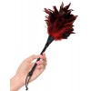 Фото товара: Кисточка с красно-чёрными пёрышками Frisky Feather Duster - 36 см., код товара: PD3756-15/Арт.40534, номер 1