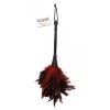 Купить Кисточка с красно-чёрными пёрышками Frisky Feather Duster - 36 см. код товара: PD3756-15/Арт.40534. Секс-шоп СПб - EROTICOASIS | Интим интернет-магазин для взрослых 