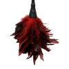 Фото товара: Кисточка с красно-чёрными пёрышками Frisky Feather Duster - 36 см., код товара: PD3756-15/Арт.40534, номер 2