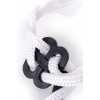 Фото товара: Белые верёвочные наручники, код товара: 701005/Арт.40898, номер 3