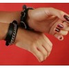 Купить Декорированные цепочками узкие наручники код товара: Р24/Арт.41683. Онлайн секс-шоп в СПб - EroticOasis 