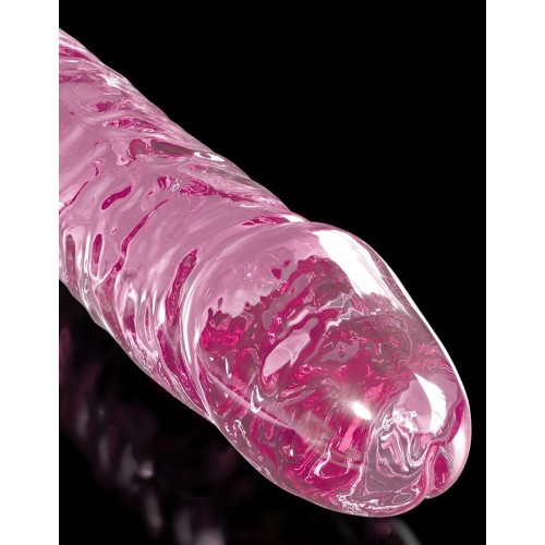 Фото товара: Розовый стеклянный фаллоимитатор Icicles №86 с силиконовой присоской - 17 см., код товара: PD2886-11/Арт.241682, номер 2