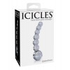 Фото товара: Прозрачный стеклянный стимулятор Icicles №66 - 12 см., код товара: PD2966-20/Арт.241692, номер 1