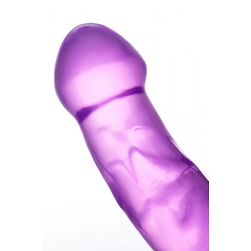 Фото товара: Фиолетовый двухсторонний фаллоимитатор с вибропулей - 35 см., код товара: 882023 / Арт.241696, номер 12