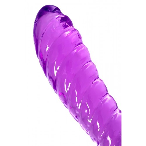 Фото товара: Фиолетовый двусторонний фаллоимитатор Frica - 23 см., код товара: 762008/Арт.241724, номер 8