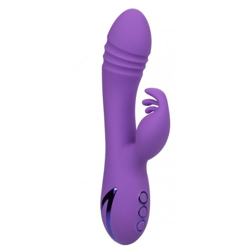Купить Фиолетовый вибромассажер-кролик с ротацией West Coast Wave Rider код товара: SE-4350-55-3/Арт.242768. Секс-шоп в СПб - EROTICOASIS | Интим товары для взрослых 