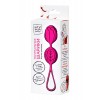 Фото товара: Розовые рельефные вагинальные шарики со шнурком, код товара: 690301/Арт.243215, номер 1