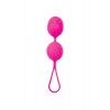 Фото товара: Розовые рельефные вагинальные шарики со шнурком, код товара: 690301/Арт.243215, номер 3