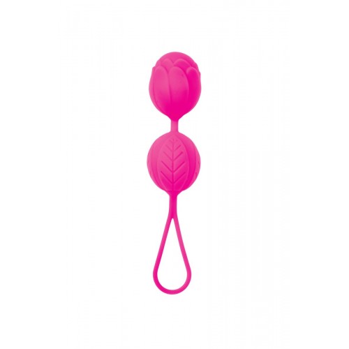 Фото товара: Розовые рельефные вагинальные шарики со шнурком, код товара: 690301/Арт.243215, номер 3