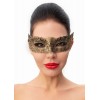 Купить Пикантная золотистая женская карнавальная маска код товара: 963-52 BX DD/Арт.243399. Секс-шоп в СПб - EROTICOASIS | Интим товары для взрослых 