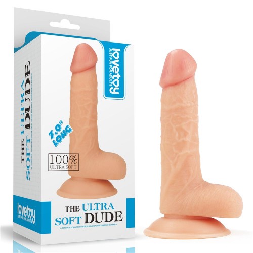 Фото товара: Телесный фаллоимитатор 7  The Ultra Soft Dude - 18 см., код товара: LV1087/Арт.243713, номер 1