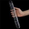 Фото товара: Прозрачный двусторонний фаллоимитатор Flawless Clear Double Dildo - 30 см., код товара: LV310018/Арт.243715, номер 2