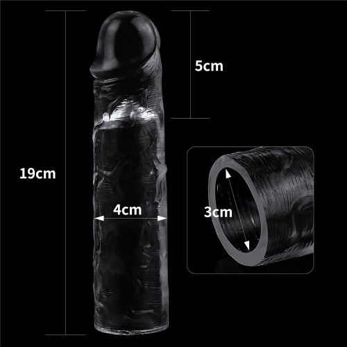 Фото товара: Прозрачная насадка-удлинитель Flawless Clear Penis Sleeve Add 2 - 19 см., код товара: LV314014/Арт.243731, номер 2