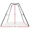 Фото товара: Напольный черный каркас для качелей Swing Stand, код товара: PD3880-23/Арт.243768, номер 1