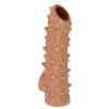 Купить Телесная насадка с шипами и открытой головкой Nude Sleeve M - 12 см. код товара: NS.006-M/Арт.244150. Секс-шоп в СПб - EROTICOASIS | Интим товары для взрослых 