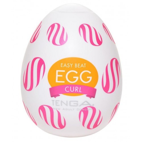 Купить Мастурбатор-яйцо CURL код товара: EGG-W05/Арт.244352. Секс-шоп в СПб - EROTICOASIS | Интим товары для взрослых 