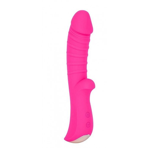 Купить Ярко-розовый вибромассажер 5  Silicone Wild Passion - 19,1 см. код товара: MK-8603 MAGT/Арт.244383. Секс-шоп в СПб - EROTICOASIS | Интим товары для взрослых 