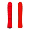 Фото товара: Красный вибромассажер 5  Silicone Wild Passion - 19,1 см., код товара: MK-8603 RED/Арт.244384, номер 2