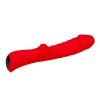 Фото товара: Красный вибромассажер 5  Silicone Wild Passion - 19,1 см., код товара: MK-8603 RED/Арт.244384, номер 3