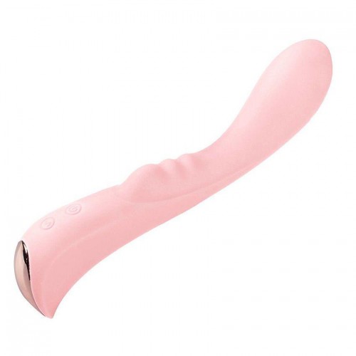 Купить Нежно-розовый вибромассажер 6  Silicone G-Spot Fun - 19,1 см. код товара: MK-8601 BBPK/Арт.244390. Онлайн секс-шоп в СПб - EroticOasis 