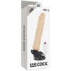 Фото товара: Телесный вибратор на мощной присоске Basecock Realistic Vibrator Remote Control - 21 см., код товара: D-223008 / Арт.244485, номер 3