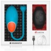 Фото товара: Голубое виброяйцо с черным пультом-часами Wearwatch Egg Wireless Watchme, код товара: D-227551 / Арт.244517, номер 1