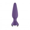 Фото товара: Фиолетовая анальная пробка с вибрацией Satisfyer Plug-ilicious 1 - 13,5 см., код товара: 4003221/Арт.244607, номер 5