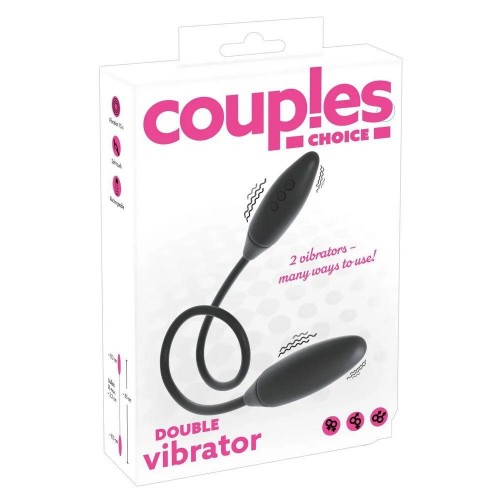 Фото товара: Черный двойной вибростимулятор Double Vibrator, код товара: 05966120000/Арт.244669, номер 7