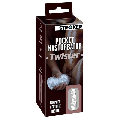 Фото товара: Прозрачный мастурбатор Pocket Masturbator Twister, код товара: 05384770000/Арт.244777, номер 5
