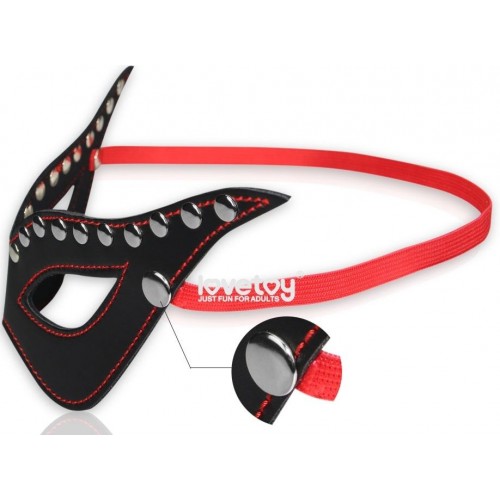 Фото товара: Пикантная маска на глаза с декоративными заклепками, код товара: LV1651 / Арт.244798, номер 2